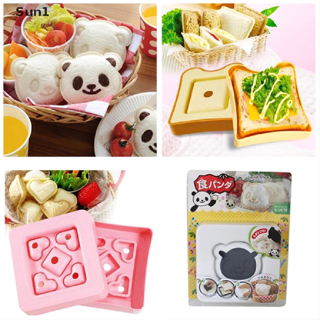 Sun1 &gt; Khuôn Cắt Bánh Mì Sandwich Kiểu Hoạt Hình Cho Trẻ Em