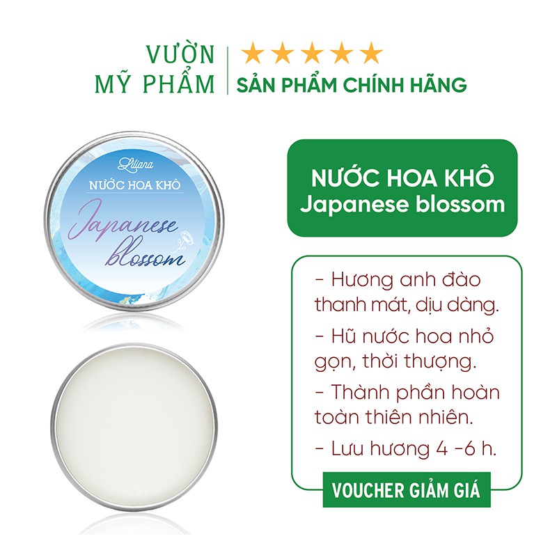Nước Hoa Khô Thơm Liliana - Hương thơm theo tính cách nàng | BigBuy360 - bigbuy360.vn