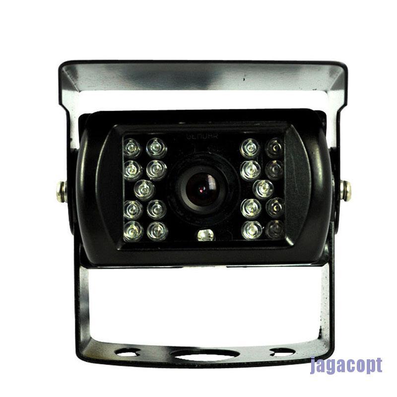 Camera Lùi Xe Ô Tô 18 Bóng Đèn Led Hồng Ngoại Chống Nước 12-24v