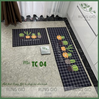 1 cặp thảm bếp thấm hút nước mã tc04