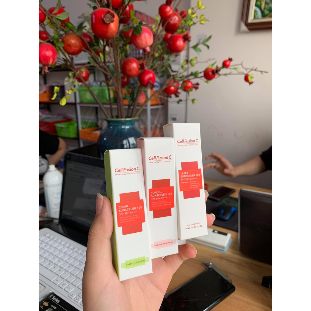 Kem chống nắng CELL FUSHION C 10ml