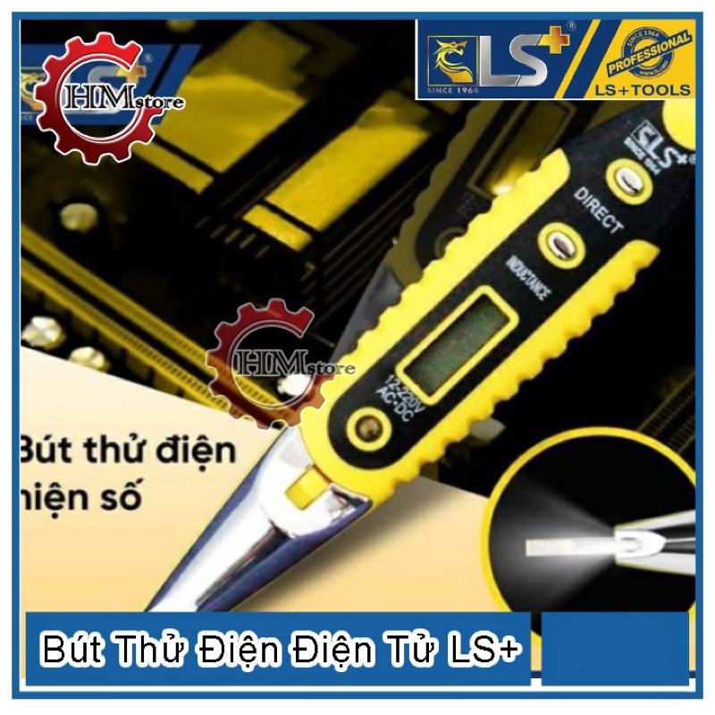 Bút Thử Điện Điện Tử Số Cao Cấp LS+ 806 , dụng cụ thử điện LS
