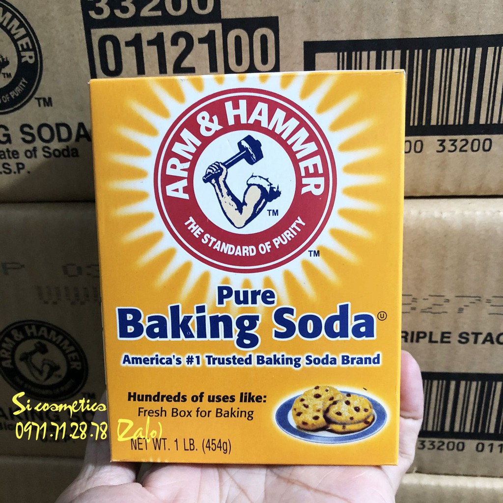 Bột Baking Soda Đa Công Dụng Hộp Giấy 454g