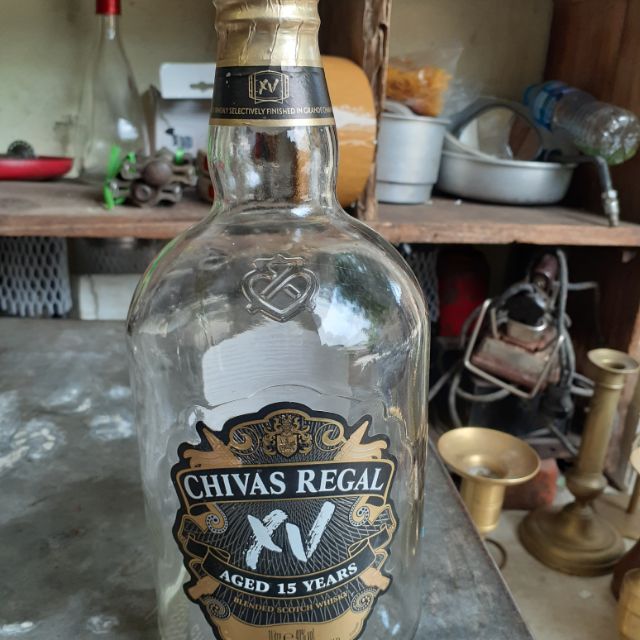 Vỏ chai rượu chivat 15