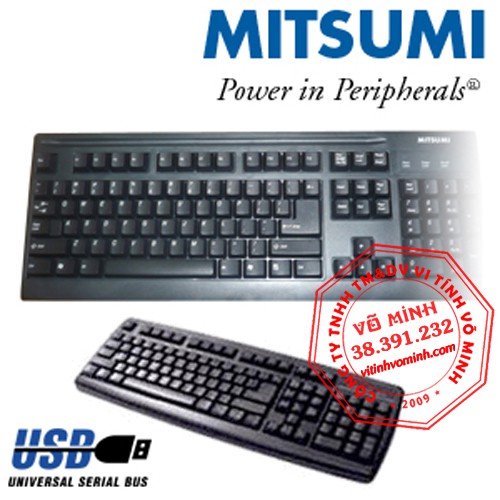 Bàn phím mitsumi USB