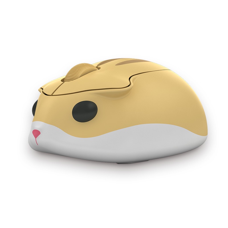 (Hàng Chính Hãng) Chuột Không Dây AKKO Hamster  Hima Plus (Màu Vàng) - Hamster Wireless Mouse