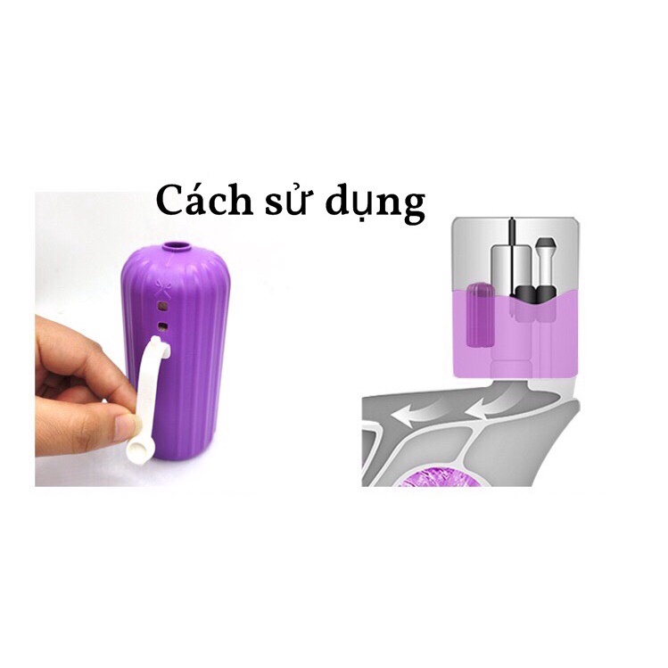 Lọ tẩy rửa bồn cầu hàn quốc cao cấp với 6 mùi hương tự nhiên