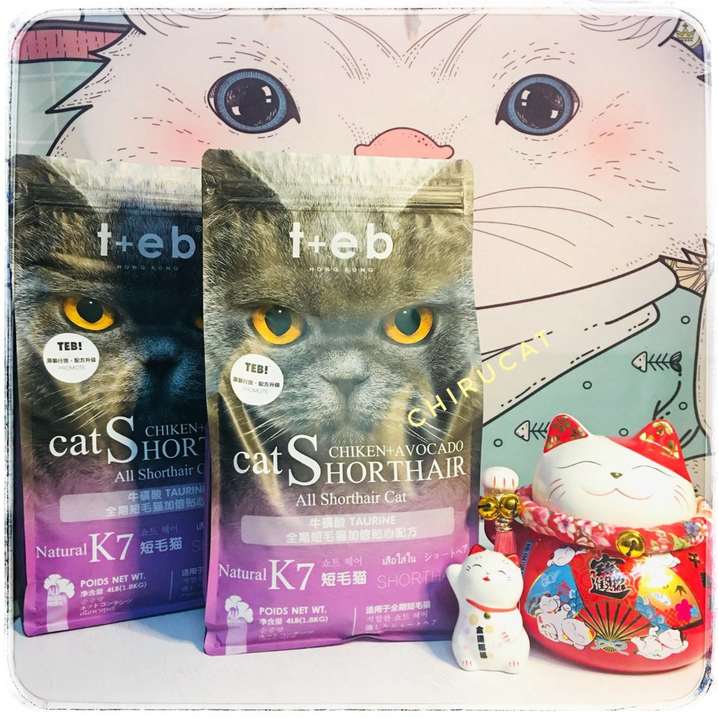 Hạt Khô Teb Canada Cho Mèo Túi 1,8kg