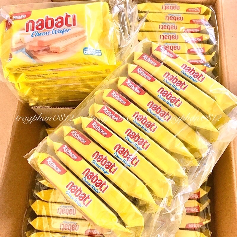 Bánh kem xốp Nabati 25k/1 lốc 10 gói ( 1 gói 20gr)