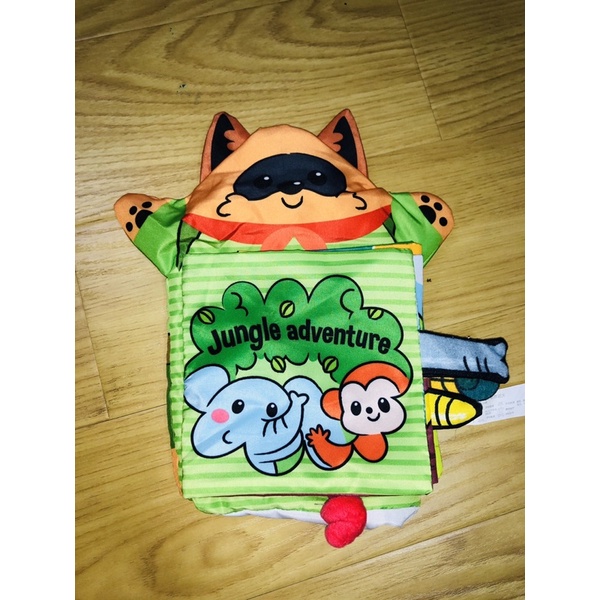 Sách vải mềm kèm rối tay