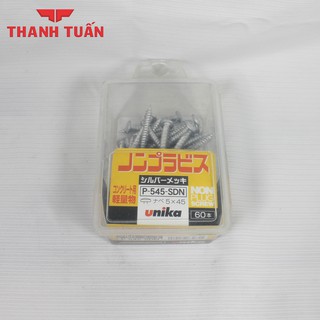 ỐC VÍT BẮT TƯỜNG UNIKA MÃ P (không dùng tắc kê nhựa)