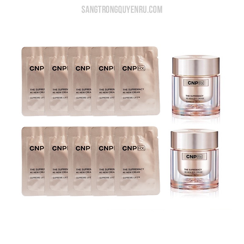 Gói Kem Dưỡng Trẻ Hóa CNP Rx The Supremacy Re-New Cream Supreme Lift 1ml