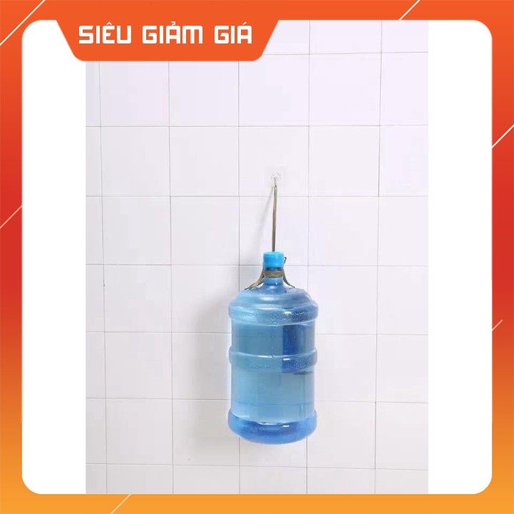 [SIÊU SALE] Móc dán tường trong suốt chịu lực siêu dính (1 chiếc)