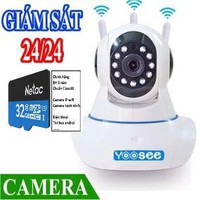 Camera IP Yoosee 3 Râu 1.3MP HD 720p - Hỗ trợ quay 360 độ, đàm thoại 2 chiều