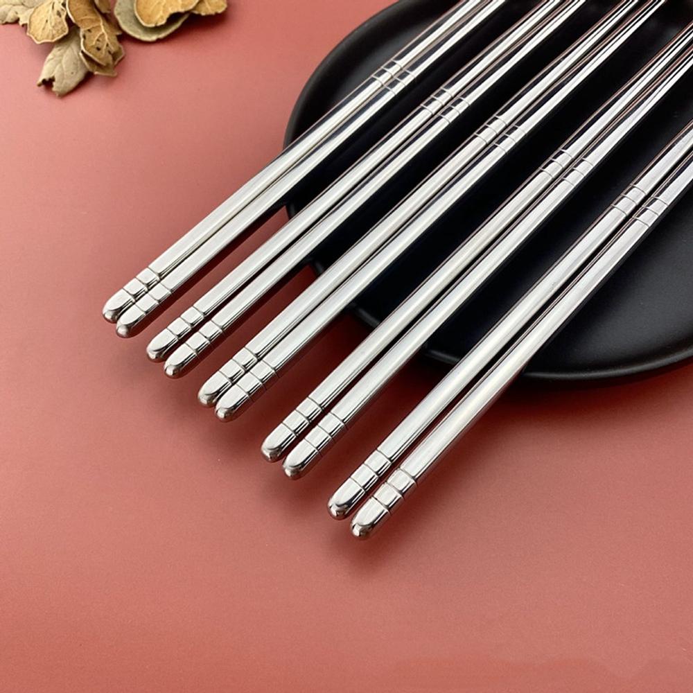 LLOYD Đũa Ăn Sushi Bằng Thép Không Gỉ Nhiều Màu Kèm Hộp Đựng Cho Gia Đình / Khách Sạn