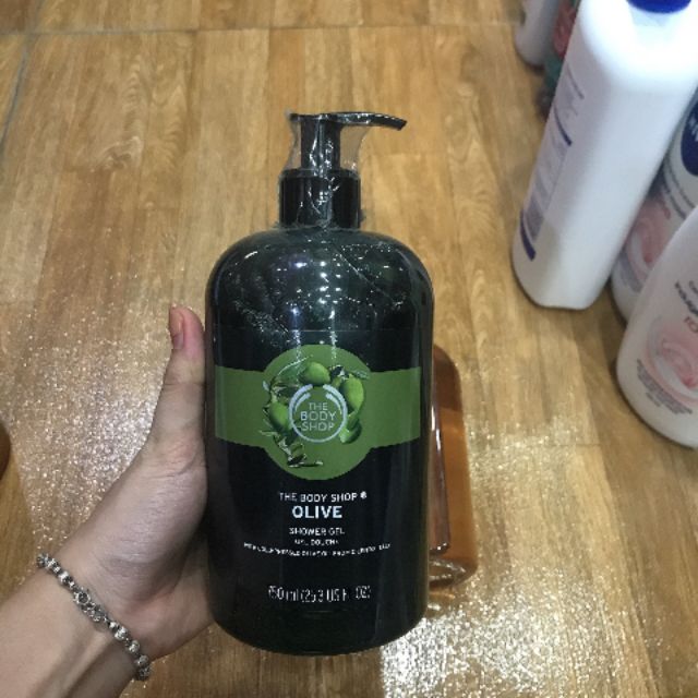 Sữa tắm dạng gel THE BODY SHOP Moringa Shower Gel hàng UK 750 ml