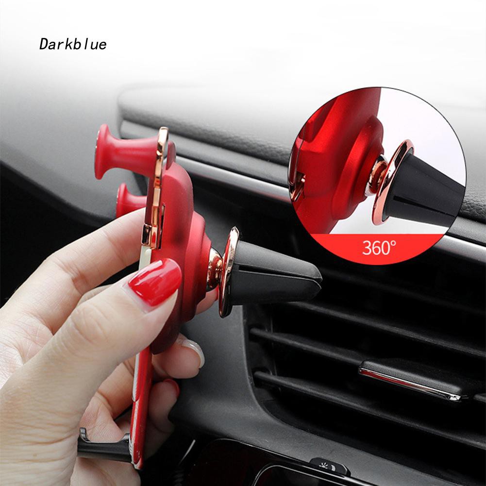 Giá đỡ điện thoại gắn lỗ thông khí xe hơi tiện lợi kiểu dáng ông thần tài dễ thương | BigBuy360 - bigbuy360.vn