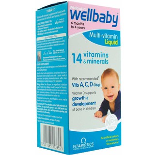 Vitamin tổng hợp Wellbaby Multi-Vitamin Liquid