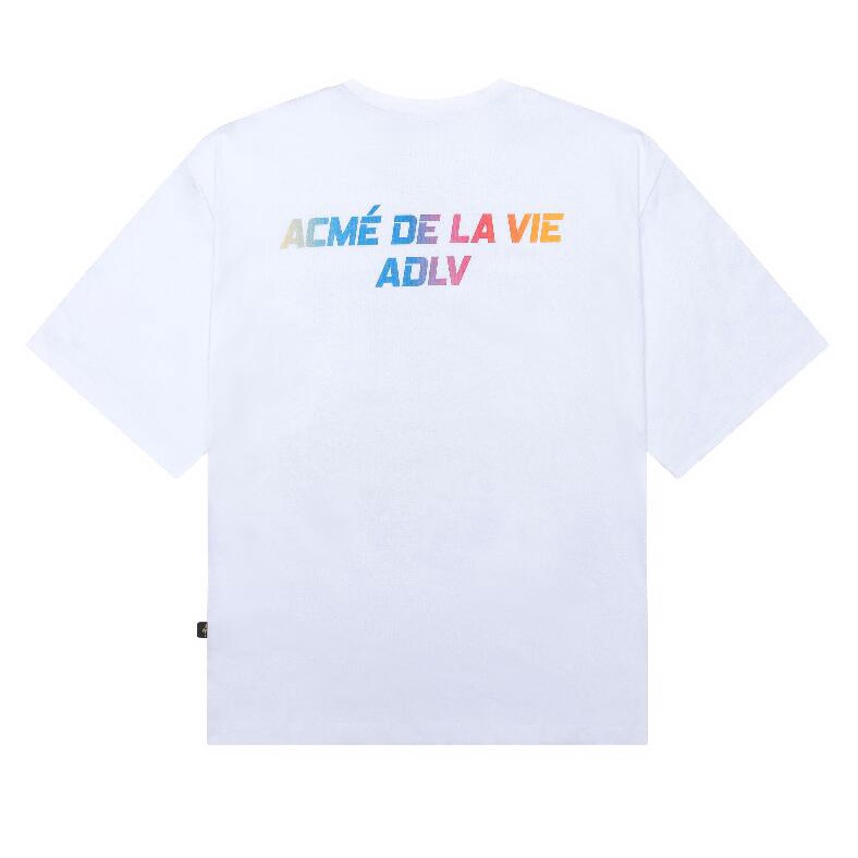 Áo thun ADLV cotton tay ngắn in họa tiết thời trang