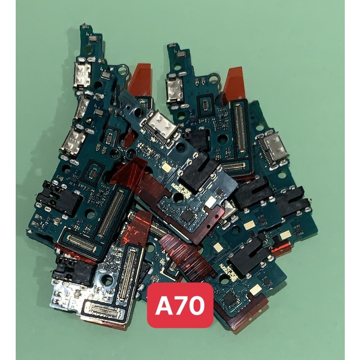 Cụm cáp sạc  mic , tai nghe sam sung a70 loại có ic sạc nhanh, mic to sóng khỏe