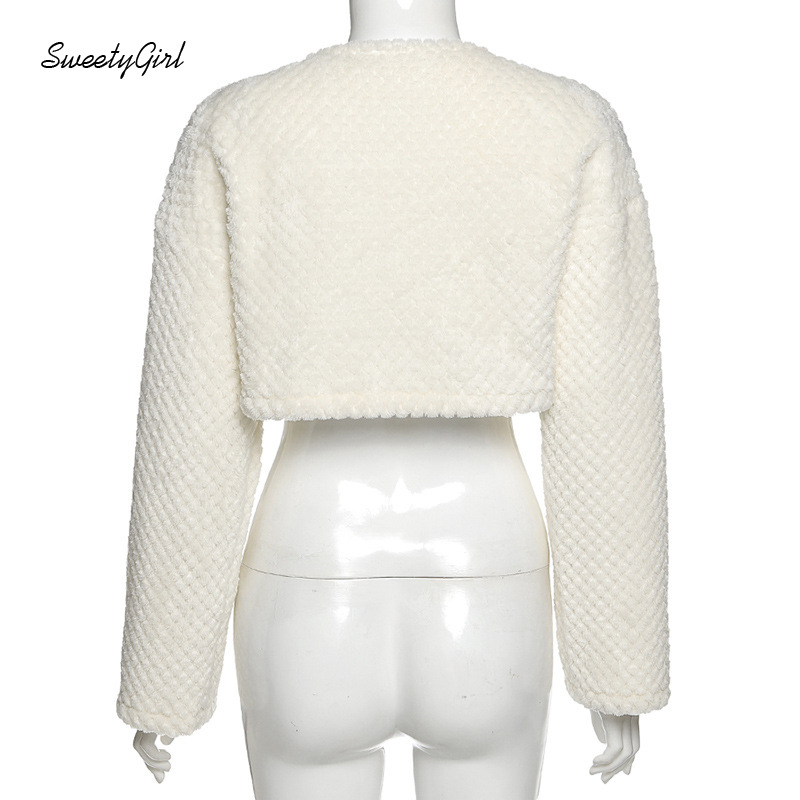 Áo lửng tay dài cổ chữ V thời trang cho nữ | BigBuy360 - bigbuy360.vn