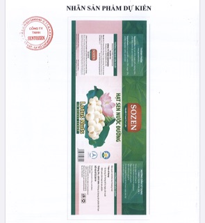 Hạt sen nước đường cao cấp SOZEN 560gr