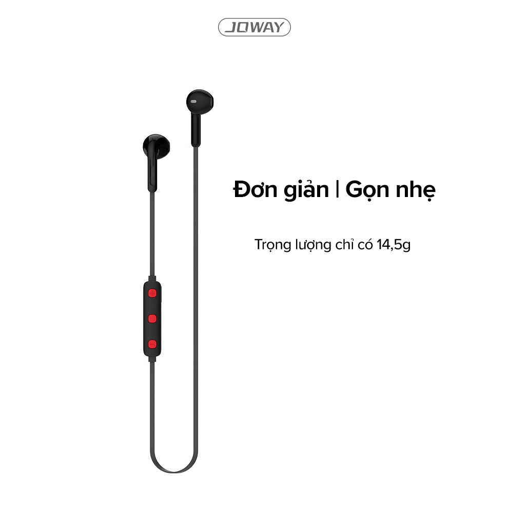 Tai nghe Bluetooth Sport Joway H85 - Pin 3.7V/85mAh nghe nhạc 7 tiếng liên tục