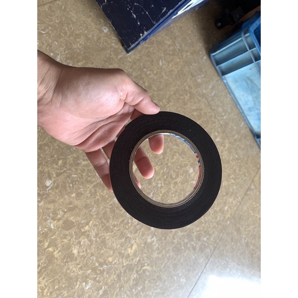 Băng keo xốp 2 mặt 0.5cm đen
