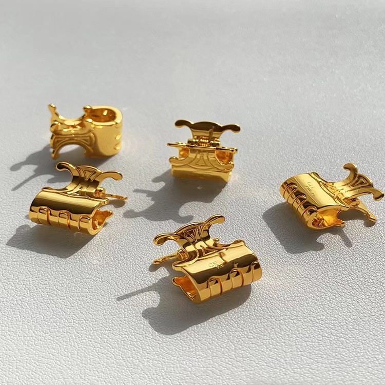 Kẹp Tóc Kim Loại Nhỏ Nhắn Phong Cách Công Chúa Arc de Triomphe