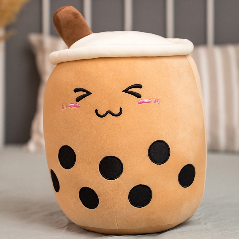 Gấu bông trà sữa gối ôm cute mini giá rẻ size 15cm 30cm 40cm quà tặng xinh xắn