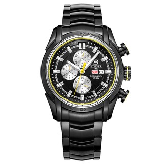Đồng hồ chronograph nam phối màu Binger