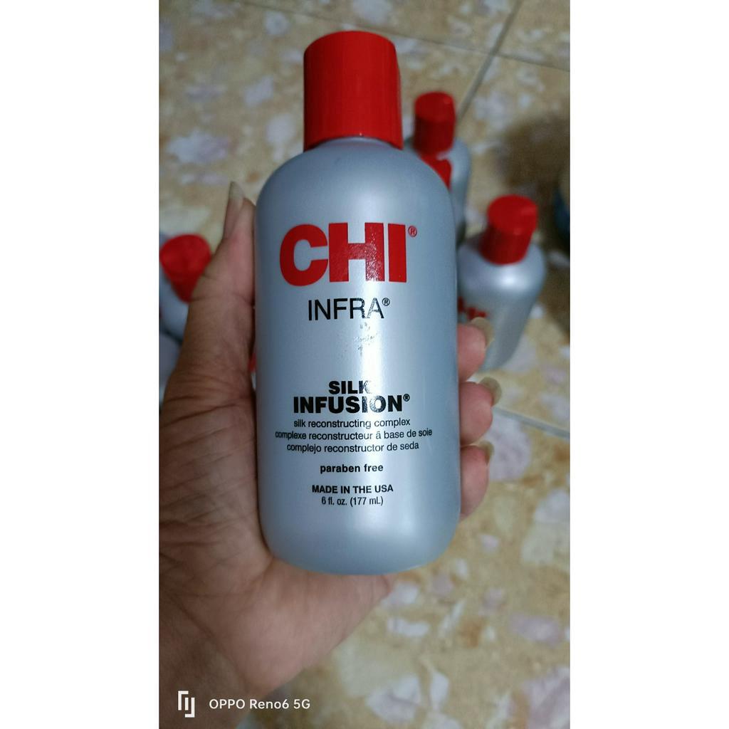 Tinh Dầu Dưỡng Tóc CHI Silk Infusion 59ml - 177ml
