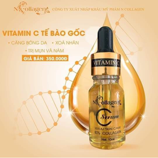 Serum Skin Care N-Collagen 10ml - Loại bỏ mụn nám tàn nhan sẵn