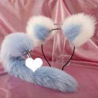 Đuôi cáo hồ ly sói Cosplay Lông Mượt sexy quyến rũ gợi cảm cho bạn gái Tặng Kèm Bờm Tai Cáo | BigBuy360 - bigbuy360.vn