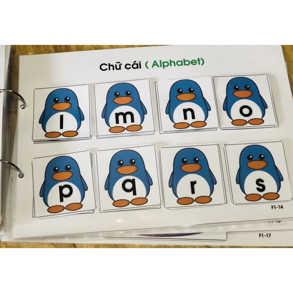 Học Liệu Bóc Dán Montessori 14 Chủ Đề Giúp Bé Thông Minh