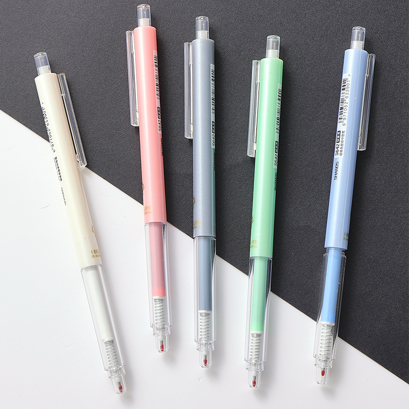 1 bút bi đen 0.5mm dành cho học sinh / dân văn phòng