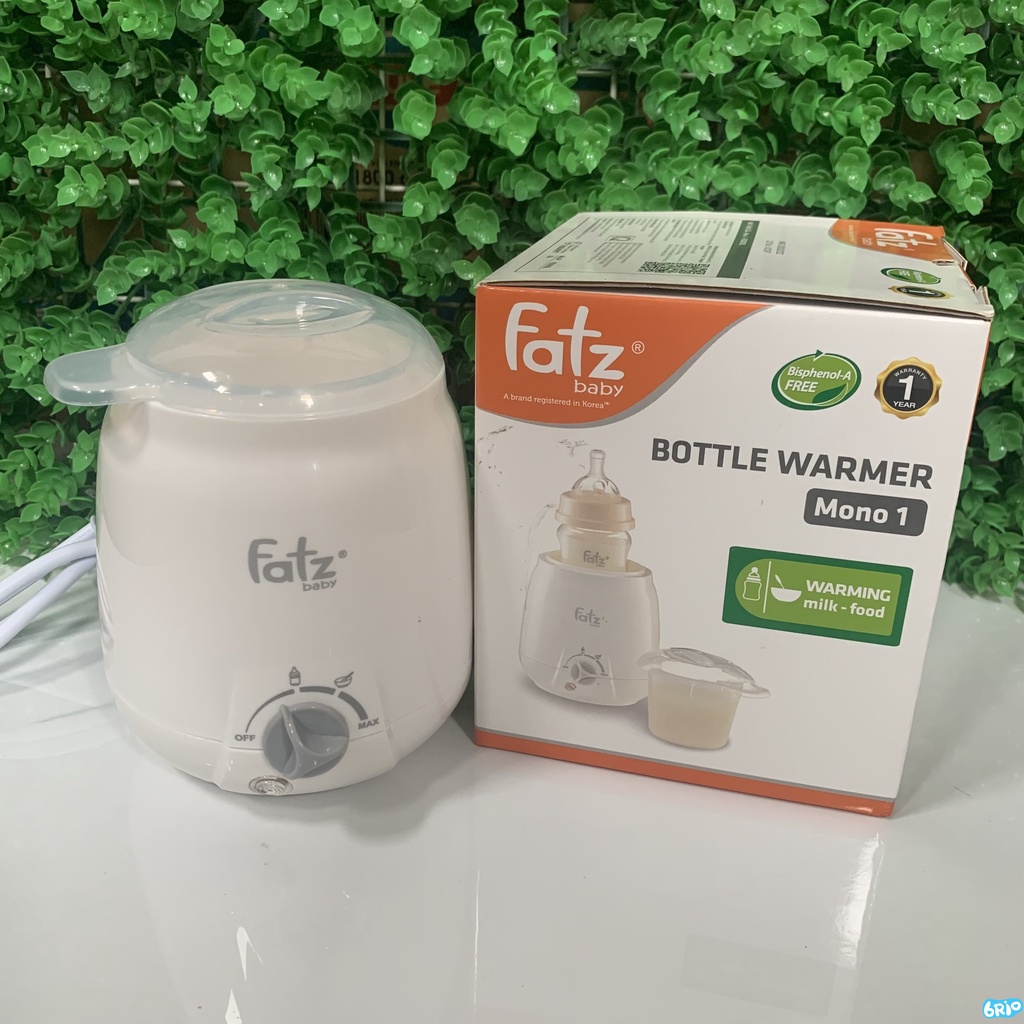 Máy hâm sữa và thức ăn siêu tốc 3 chức năng FATZ Fatzbaby - Mono 1 FB3003SL