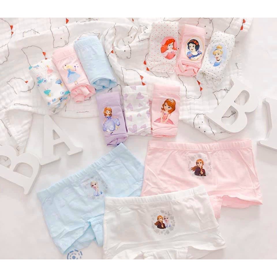 Quần chip đùi teengo bé gái chất cotton co dãn