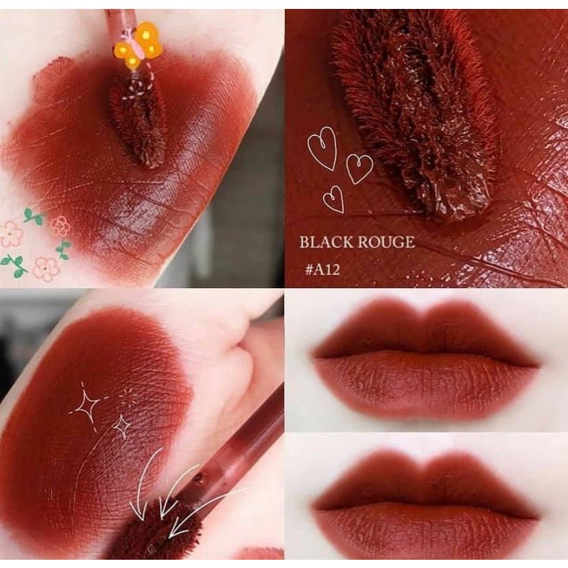 Son kem A12 hàng handmade, son black a12 handmade