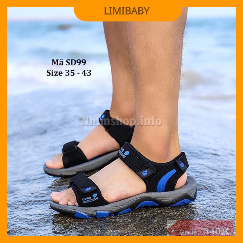 Dép sandal Canddy Wolfclaw cho học sinh hàng xuất Châu Âu SD99