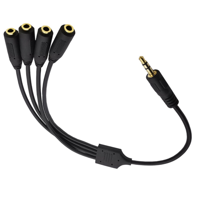 Dây Cáp Âm Thanh Nối Cổng DC3.5 Với Cổng 3.5mm 4 Dc 3.5mm Tiện Dụng
