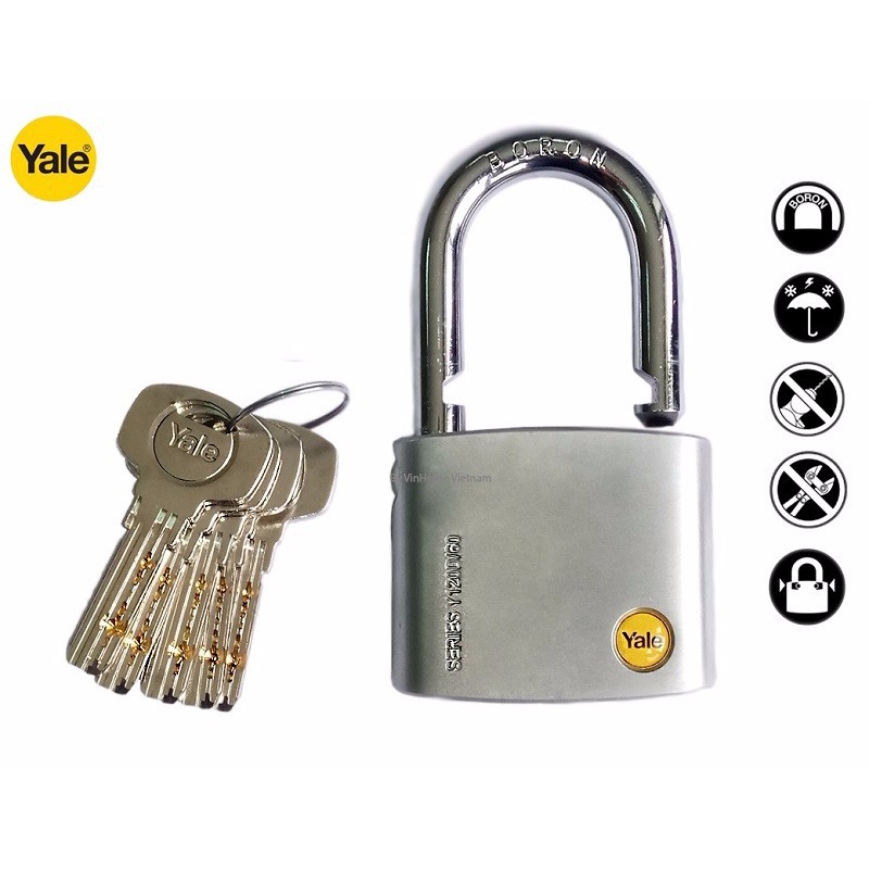KHÓA YALE Y120D 60mm BẠC