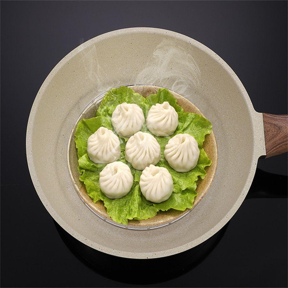 Giá Hấp Bánh Bao Bốn Tầng Thoát Nước Mới Cho Nồi Chiên Không Dầu SUYO