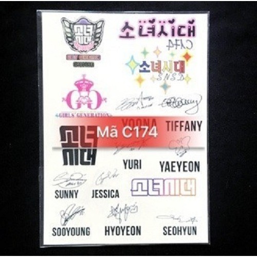 Hình dán SNSD