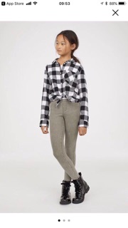 [HÀNG XUẤT DƯ] Legging giả bò bé gái