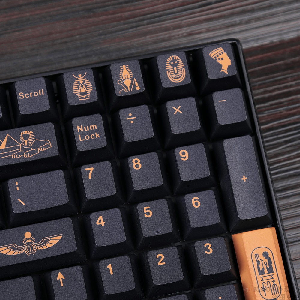 Keycap GMK PHARAOH chất liệu PBT 129 nút cherry dành cho bàn phím cơ