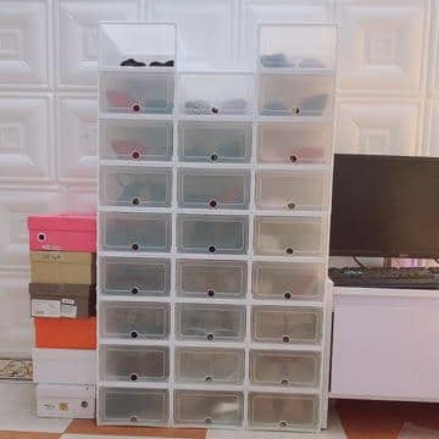 Hộp đựng giày nhựa lắp ghép có sẵn | BigBuy360 - bigbuy360.vn