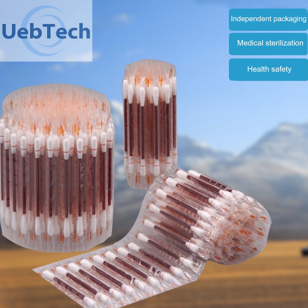 Set 50/100 tăm bông y tế dùng một lần tiện dụng