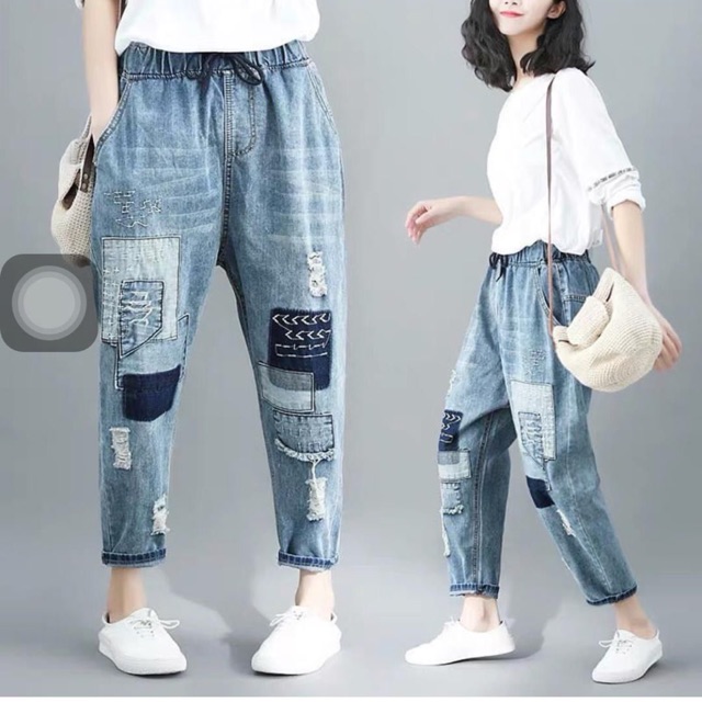 Baggy jean bigsize