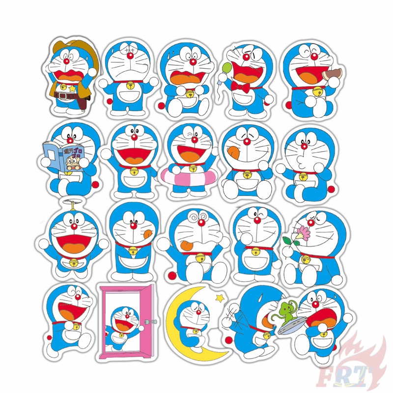 ❉ Doraemon - Series 01 Anime Stickers ❉ 60Pcs/Set DIY Fashion Luggage Laptop Skateboard Decals Doodle Stickers